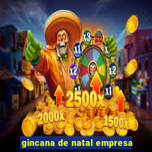 gincana de natal empresa